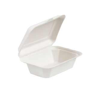 Sugarcane 7x5 Meal box Clam-shell (x100)